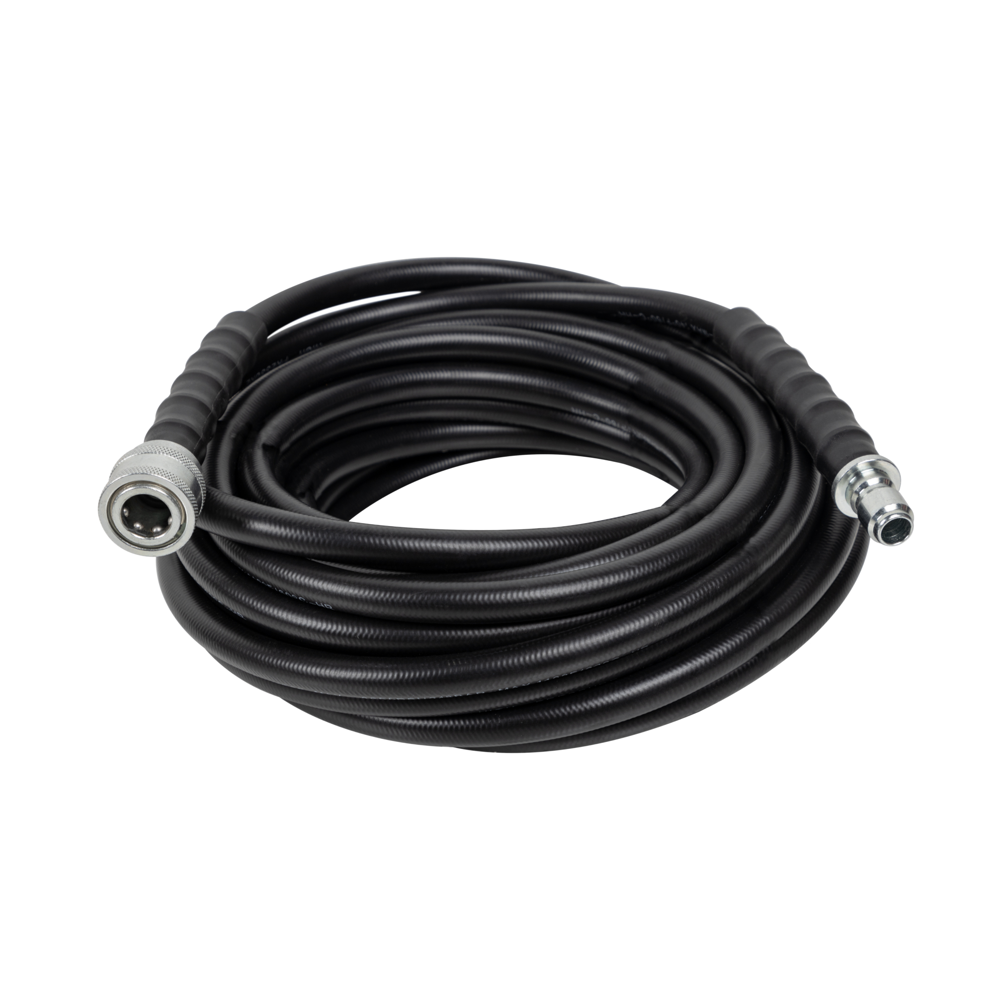 BE Power Equipment Pressure Washer Hose with Quick Connects, 35ft. x 1/4in., 3600 PSI, Black